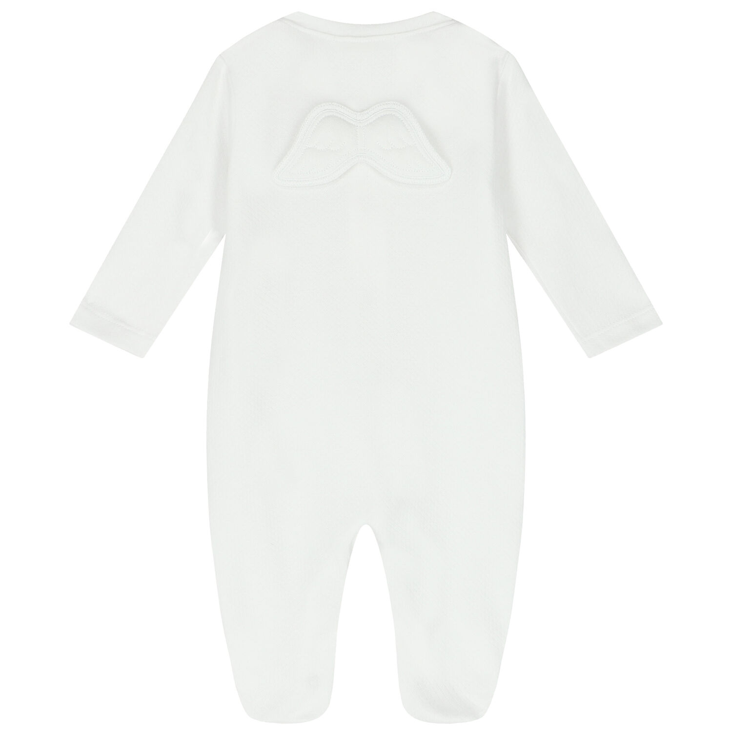 Blue & White Angel Wings Babygrows ( 2-Pack ), 2, hi-res
